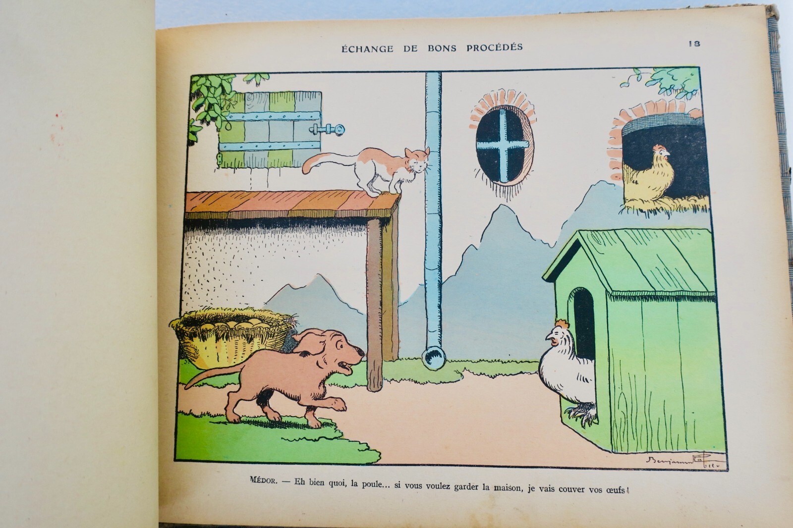 RABIER Benjamin LES ANIMAUX S’AMUSENT - La Librairie Antique