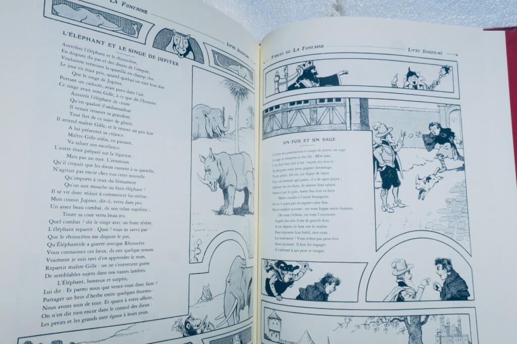 Illustrierte Fabeln von La Fontaine
