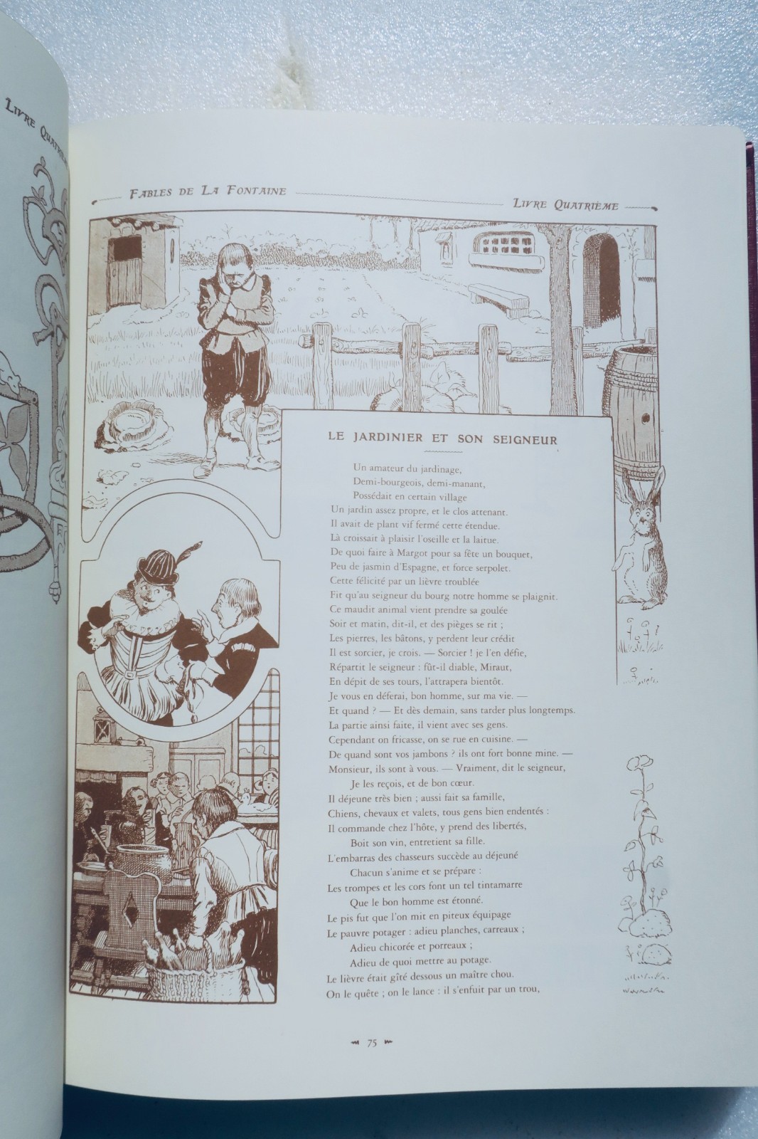 Rabier FABLES de LA FONTAINE illustrée - Image 3