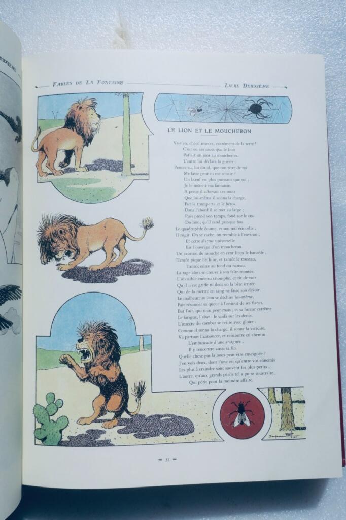 Illustrierte Fabeln von La Fontaine