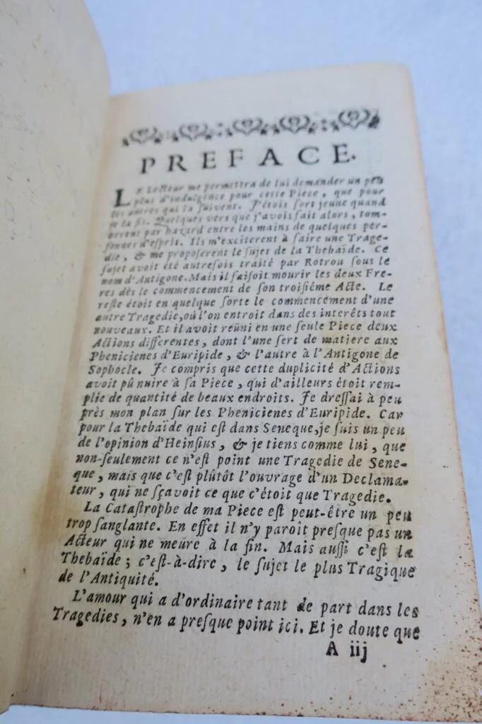 Racine Oeuvres de Racine 1738
