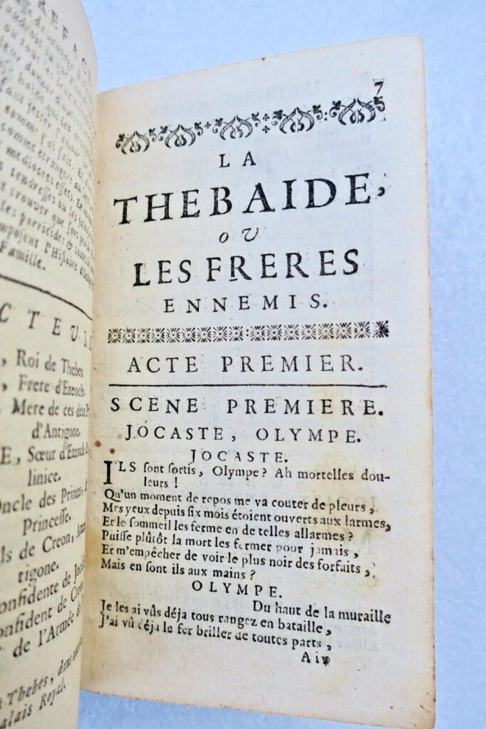 Racine Oeuvres de Racine 1738