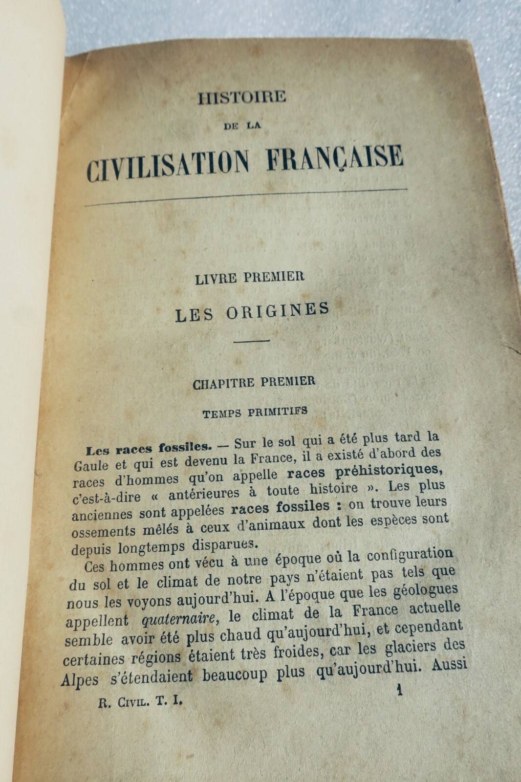 RAMBAUD ALFRED histoire de la civilisation française - La Librairie Antique