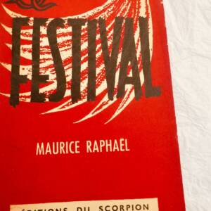 RAPHAEL Maurice Le Festival Avant que ne tombe une autre nuit des longs couteaux