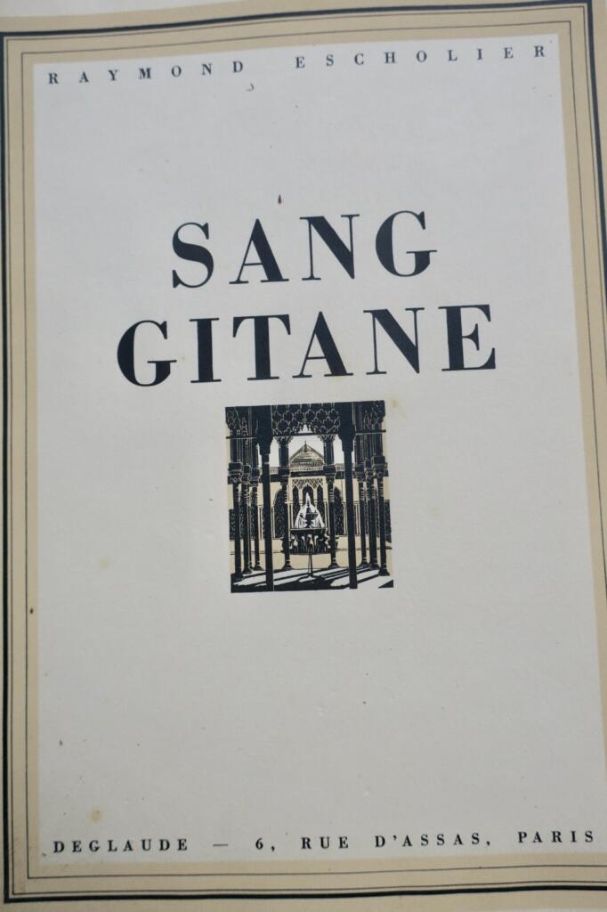 RAYMOND ESCHOLIER SANG GITANE
