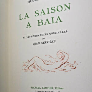 REBELL Hugues La saison à Baia ill-Serrière