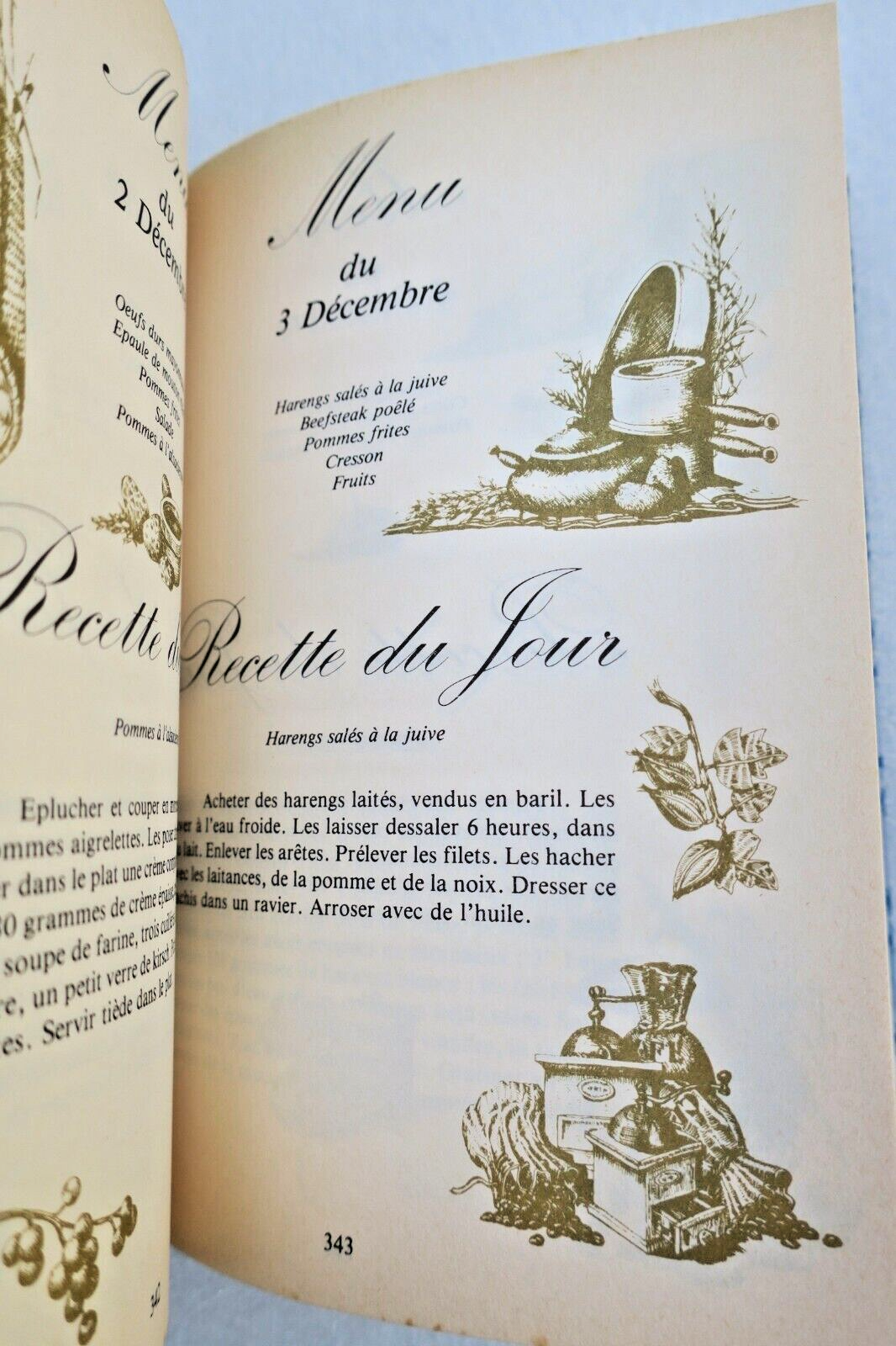 recettes préférées de la Mère Denis. 365 menus, 365 recettes. Un an de bonne cui – Image 2
