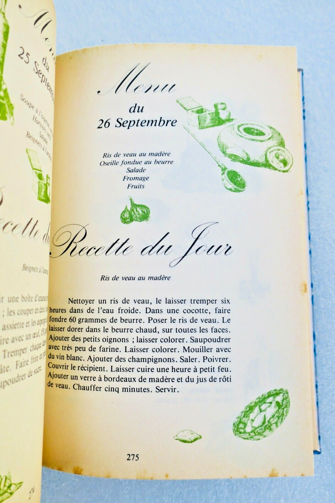 recettes préférées de la Mère Denis. 365 menus, 365 recettes. Un an de bonne cui – Image 3