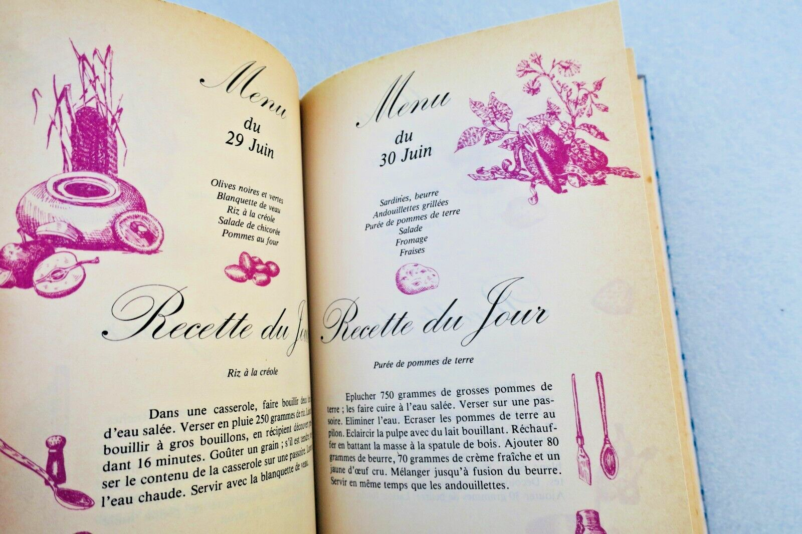 recettes préférées de la Mère Denis. 365 menus, 365 recettes. Un an de bonne cui – Image 4