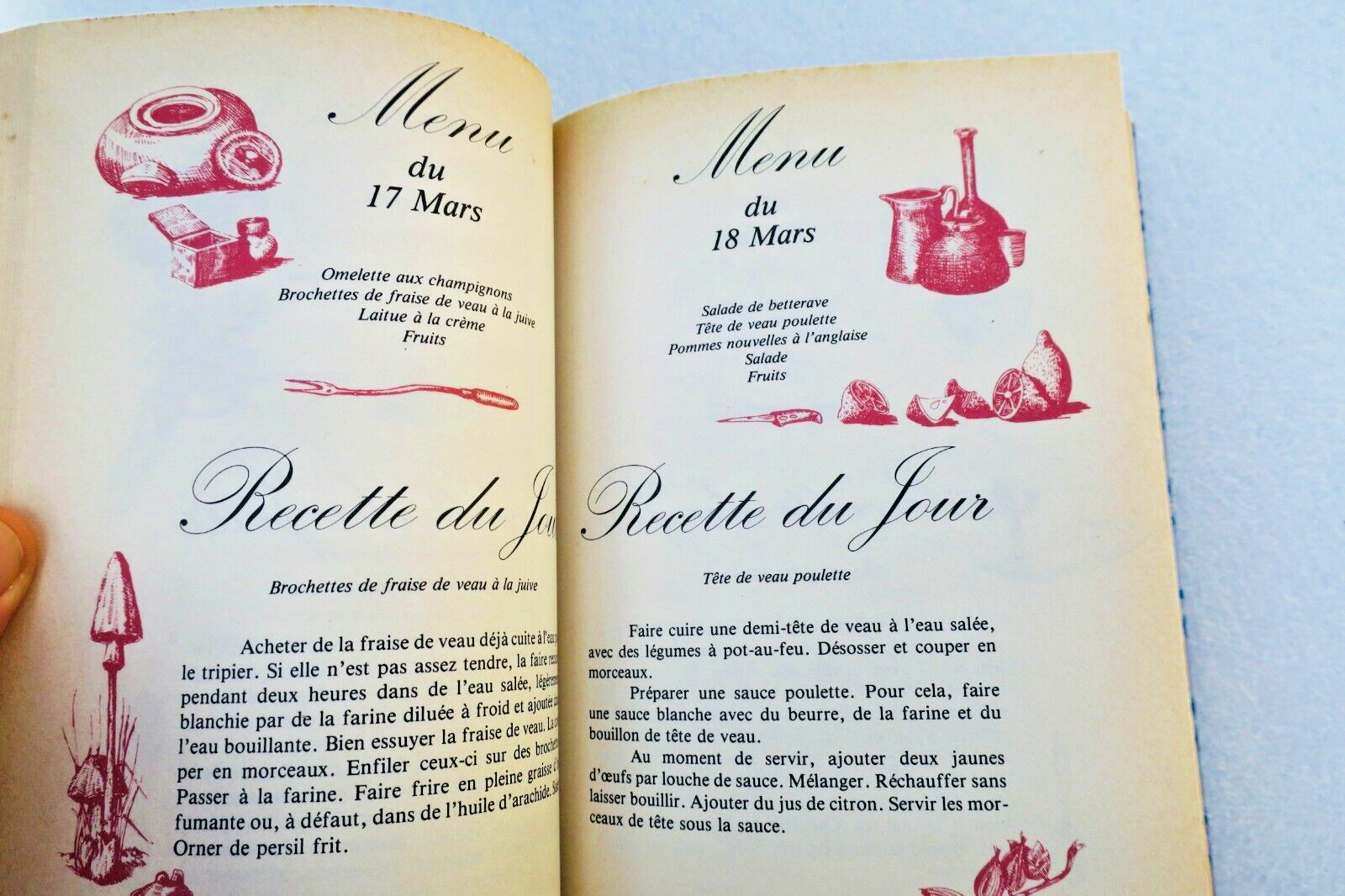recettes préférées de la Mère Denis. 365 menus, 365 recettes. Un an de bonne cui – Image 6