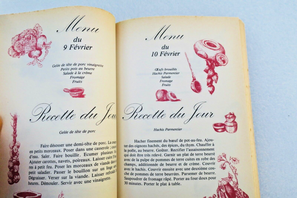 recettes préférées de la Mère Denis. 365 menus, 365 recettes. Un an de bonne cui