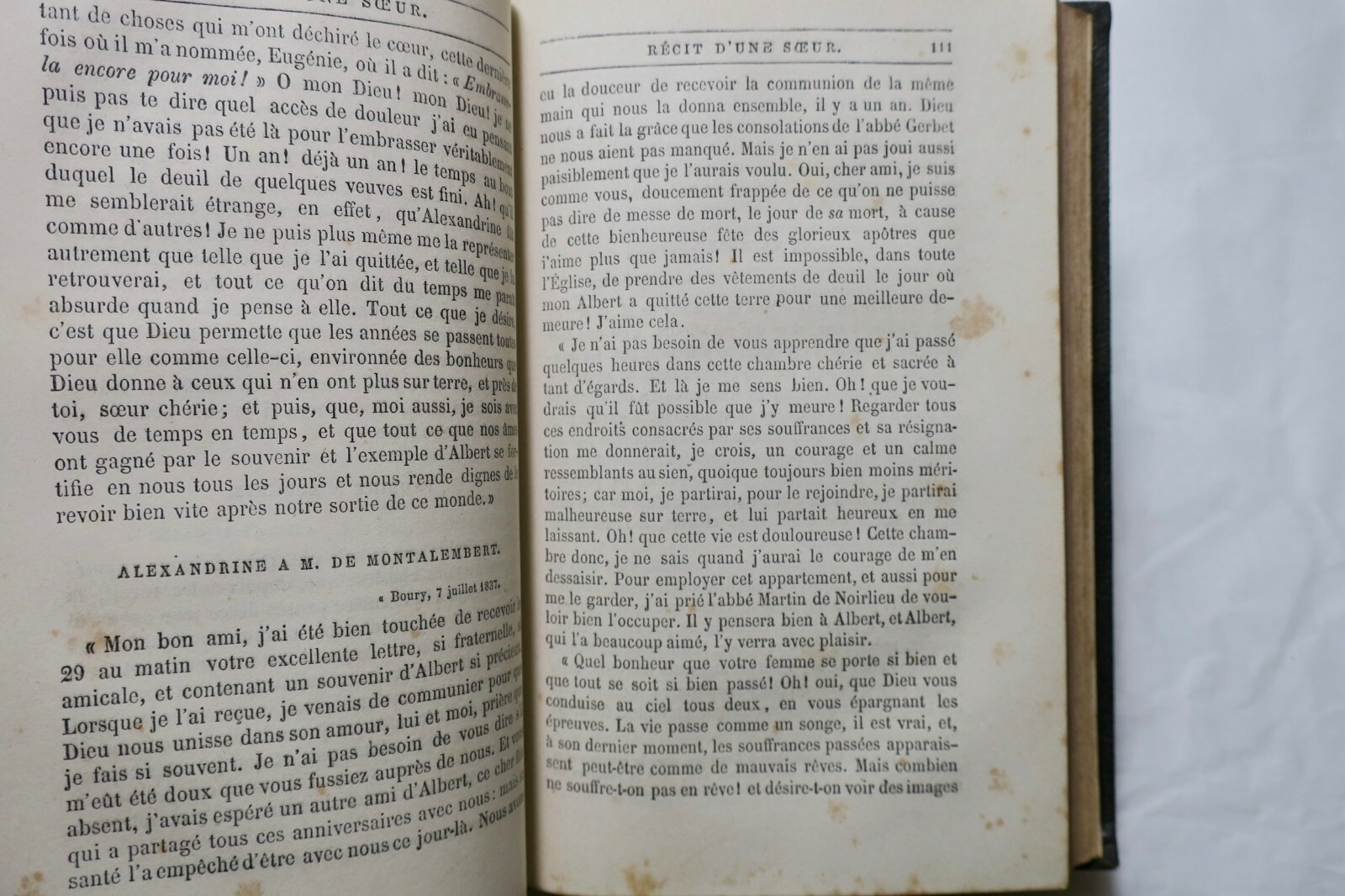 RECIT D'UNE SOEUR, SOUVENIRS DE FAMILLE 1873 – Image 5