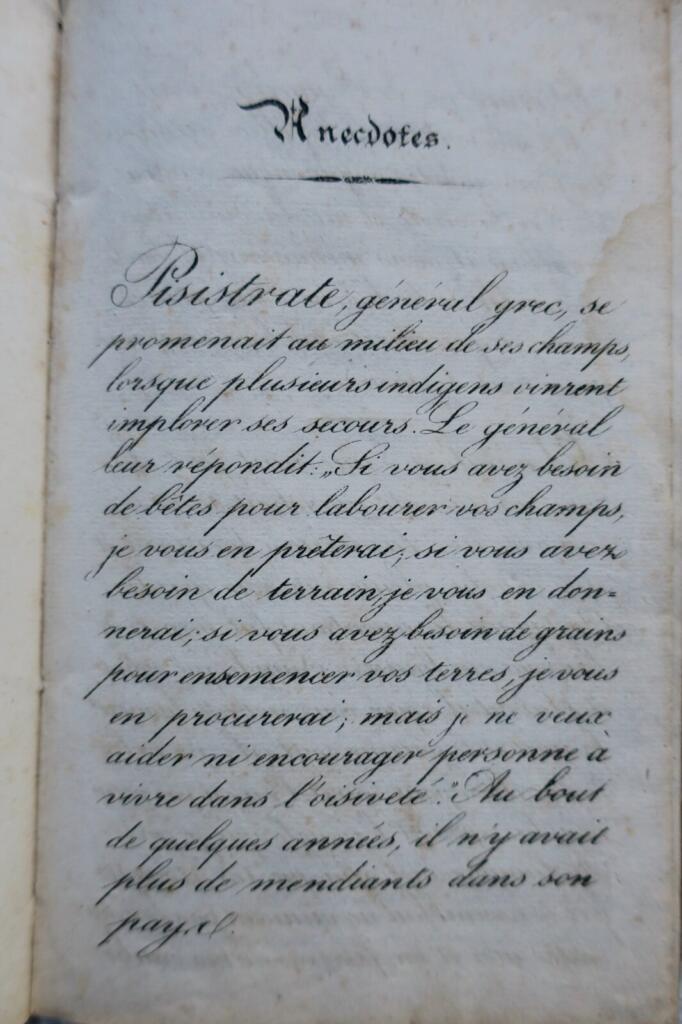 Faksimiles französischer und englischer Schriften