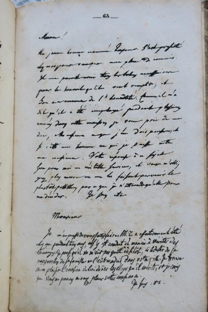 Facsimiles of French and English Scripts