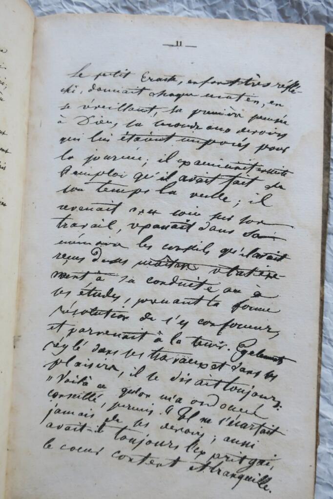 Facsimiles of French and English Scripts