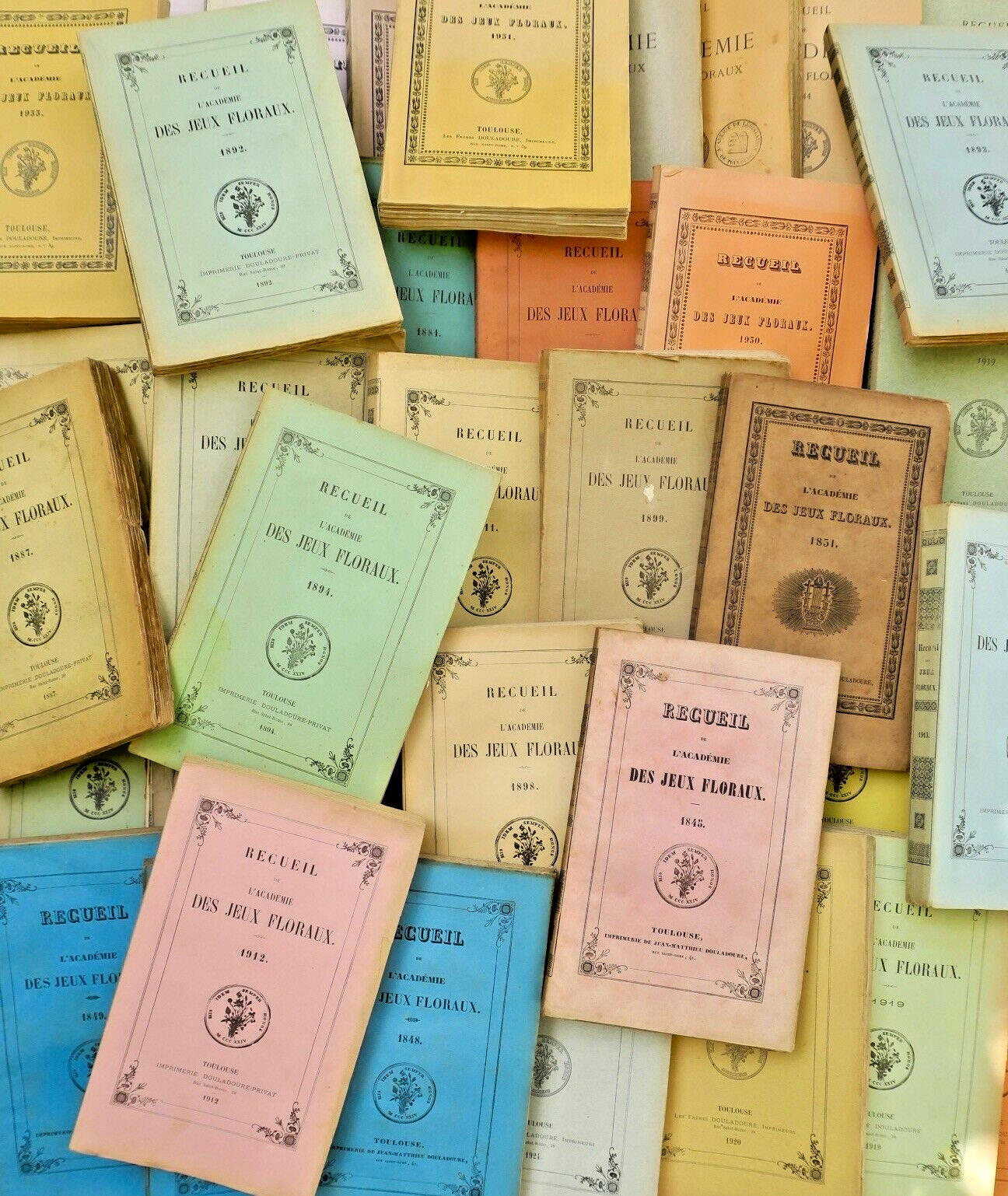 RECUEIL DE L'ACADEMIE DES JEUX FLORAUX Toulouse