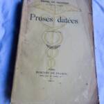 REGNIER Henri de. Proses datées EO dédicacé - La Librairie Antique