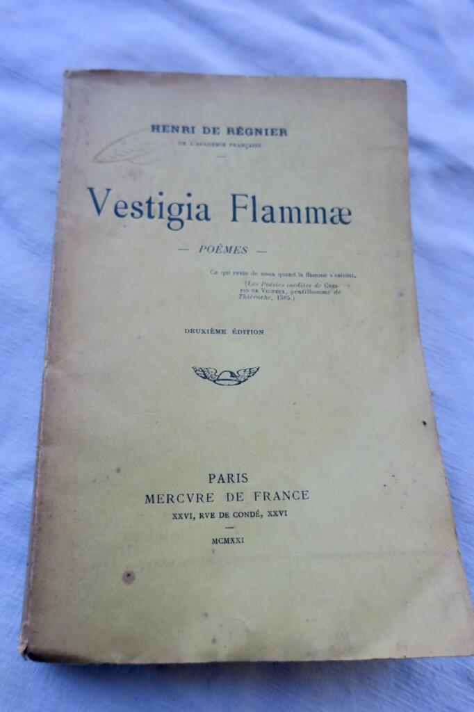Traces of Flame – First Edition with Author's Inscription
