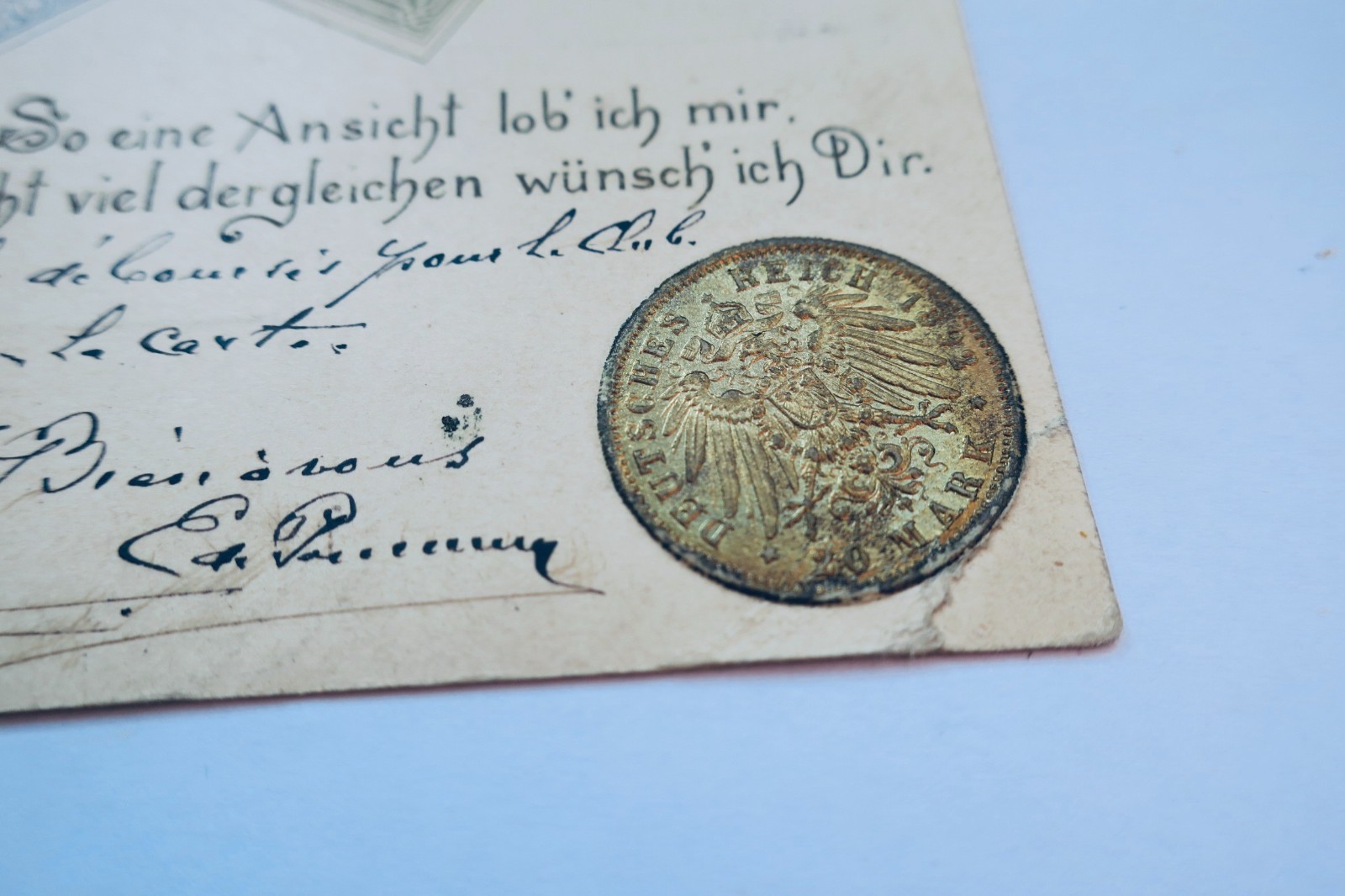 Reich MARK so eine ansicht lob’ich mir 1898 - La Librairie Antique
