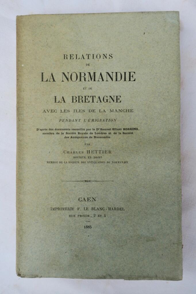 Normandy and Brittany relations with Channel Islands