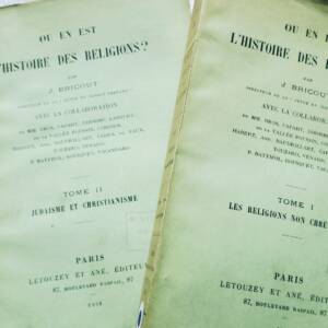 Religion OU EN EST L'HISTOIRE DES RELIGIONS ?