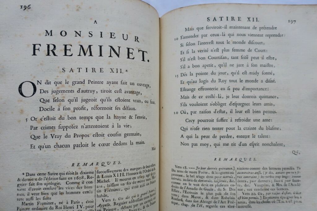 Satiren und Werke mit kritischen Anmerkungen