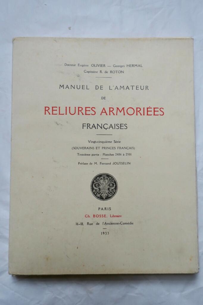 Guide to Armorial Bindings