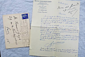 Renaldo HAHN (PROUST) autograph letters & signed manuscript cards