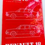 Renault 18 Manuel de réparation. 1983
