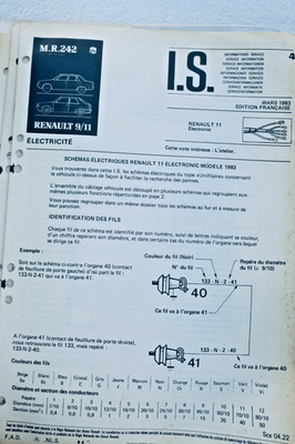 Renault 11 Electronic 1 Repair Manual 1983
