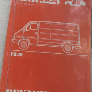 RENAULT M.R. 225 - RENAULT MASTER FB30.carrosserie