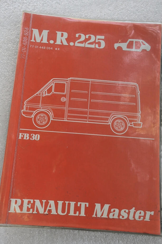 Renault Master FB30 technische Dokumentation