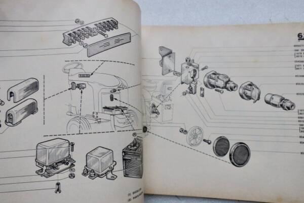 Ersatzteilkatalog Renault Motokultur R 7055 P.R. 725