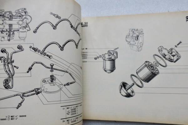 Ersatzteilkatalog Renault Motokultur R 7055 P.R. 725