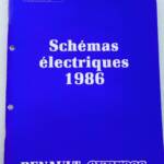 Renault schémas électriques EXPRESS 1986