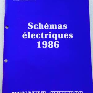 Renault schémas électriques EXPRESS 1986