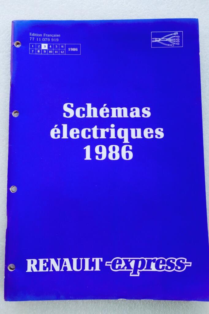 Elektrische Diagramme für Renault Express