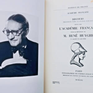 René HUYGHE Discours prononcés dans la séance publique 1961