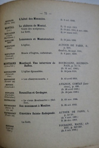 霍雷作品的综合目录<span class="lla-card-orig-wrap"><span class="lla-card-orig">❦ Répertoire général des oeuvres de André Hallays 1859-1930</span></span> - La Librairie Antique