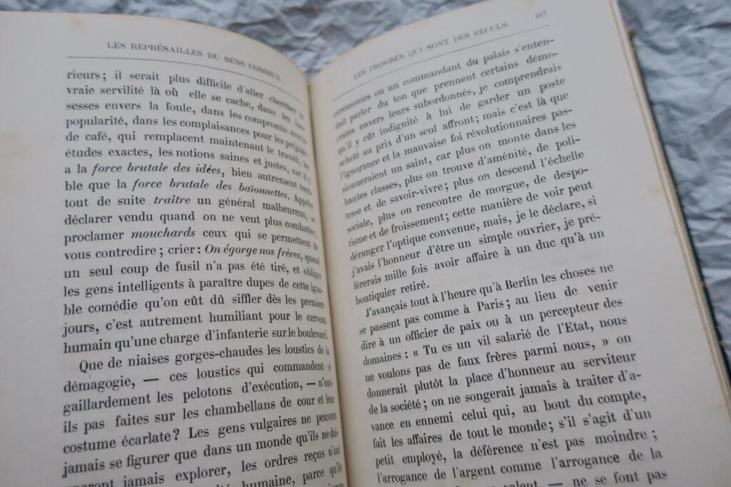 représailles du sens commun 1872