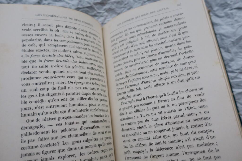représailles du sens commun 1872