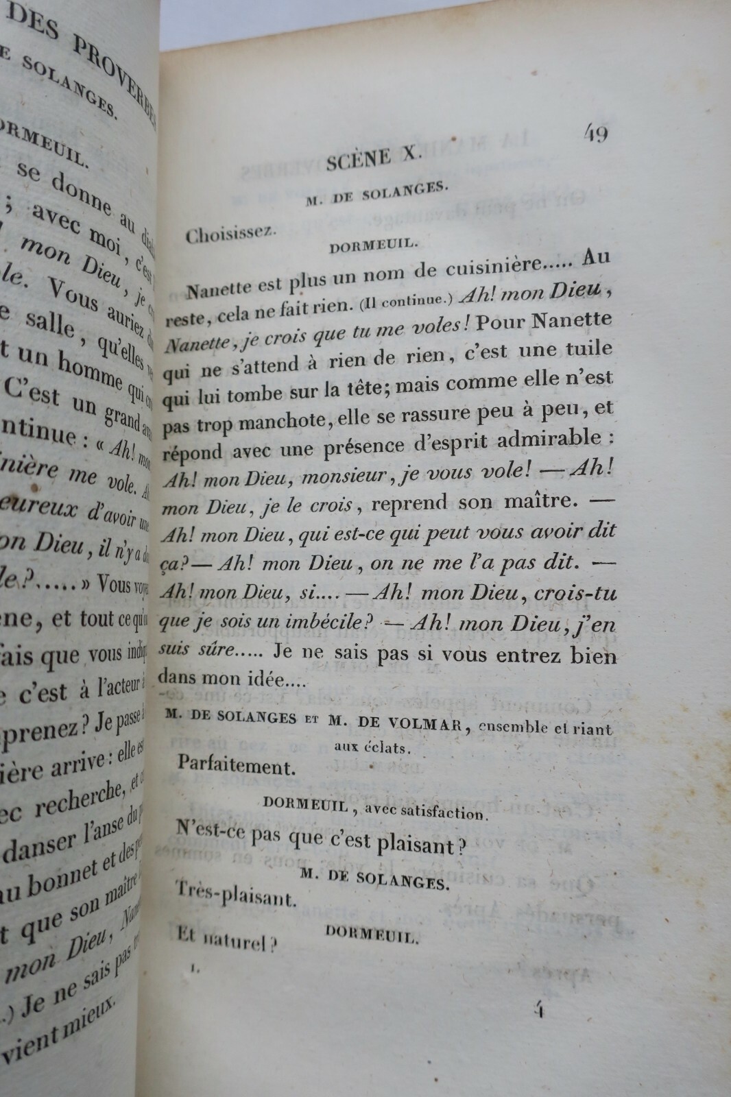 Dramatische Sprichwörter von Théodore Leclerc<span class="lla-card-orig-wrap"><span class="lla-card-orig">❦ restauration LECLERC : PROVERBES DRAMATIQUES, 1827</span></span> - La Librairie Antique