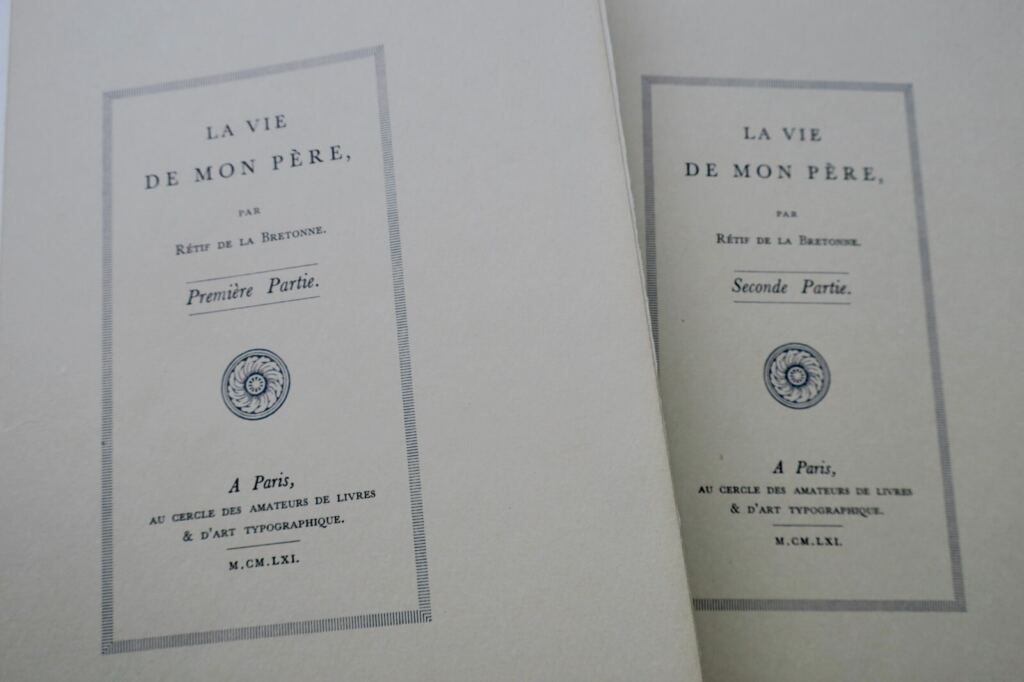 Leben des Vaters des Autors