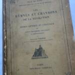 Revolutionäre Gesänge und Hymnen Katalog