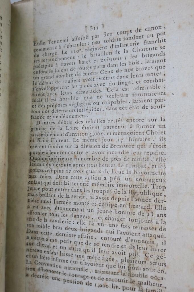 Dorfbotschaft aus der Französischen Revolution
