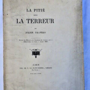 Révolution La Pitié sous la Terreur 1869