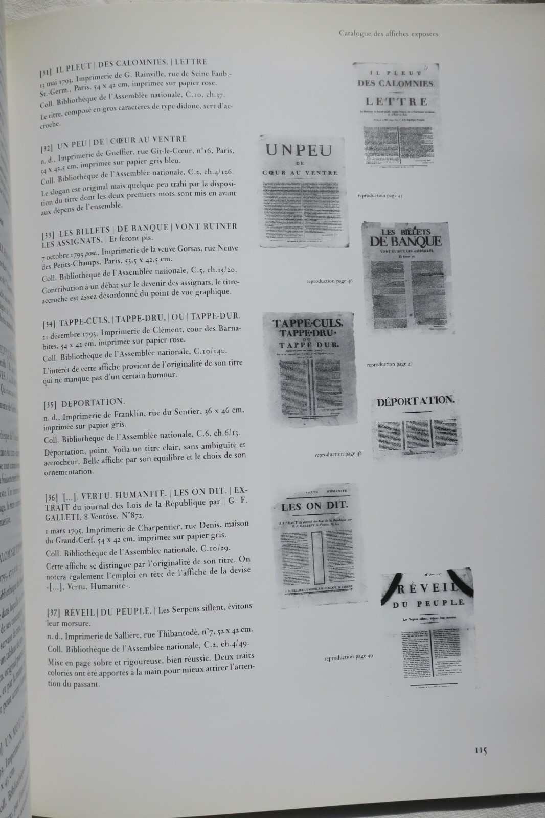 French Revolutionary Posters: Exhibition Catalog<span class="lla-card-orig-wrap"><span class="lla-card-orig">❦ REVOLUTION L’AFFICHE EN RÉVOLUTION</span></span> - La Librairie Antique