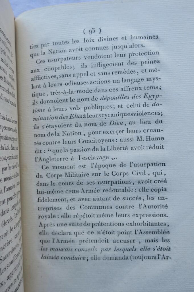 Das Lange Parlament und seine Verbrechen, 1790