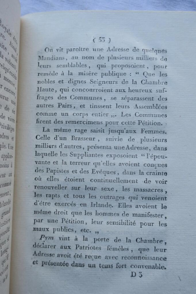 Das Lange Parlament und seine Verbrechen, 1790