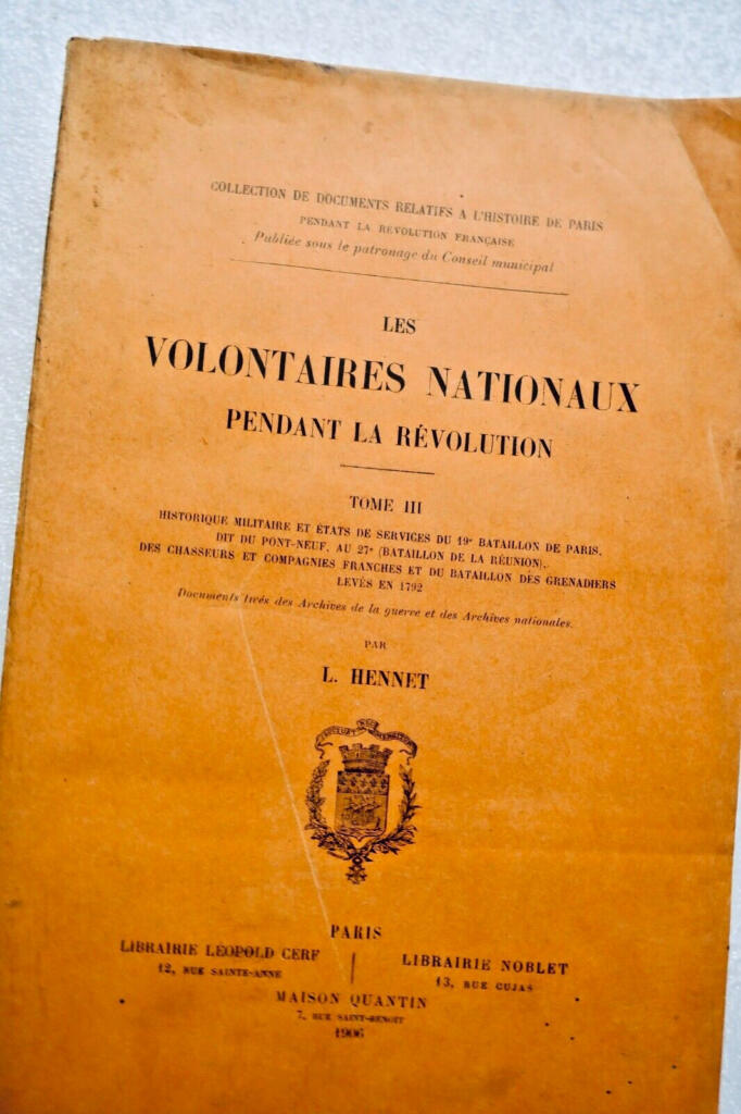 Nationale Freiwillige in der Revolution